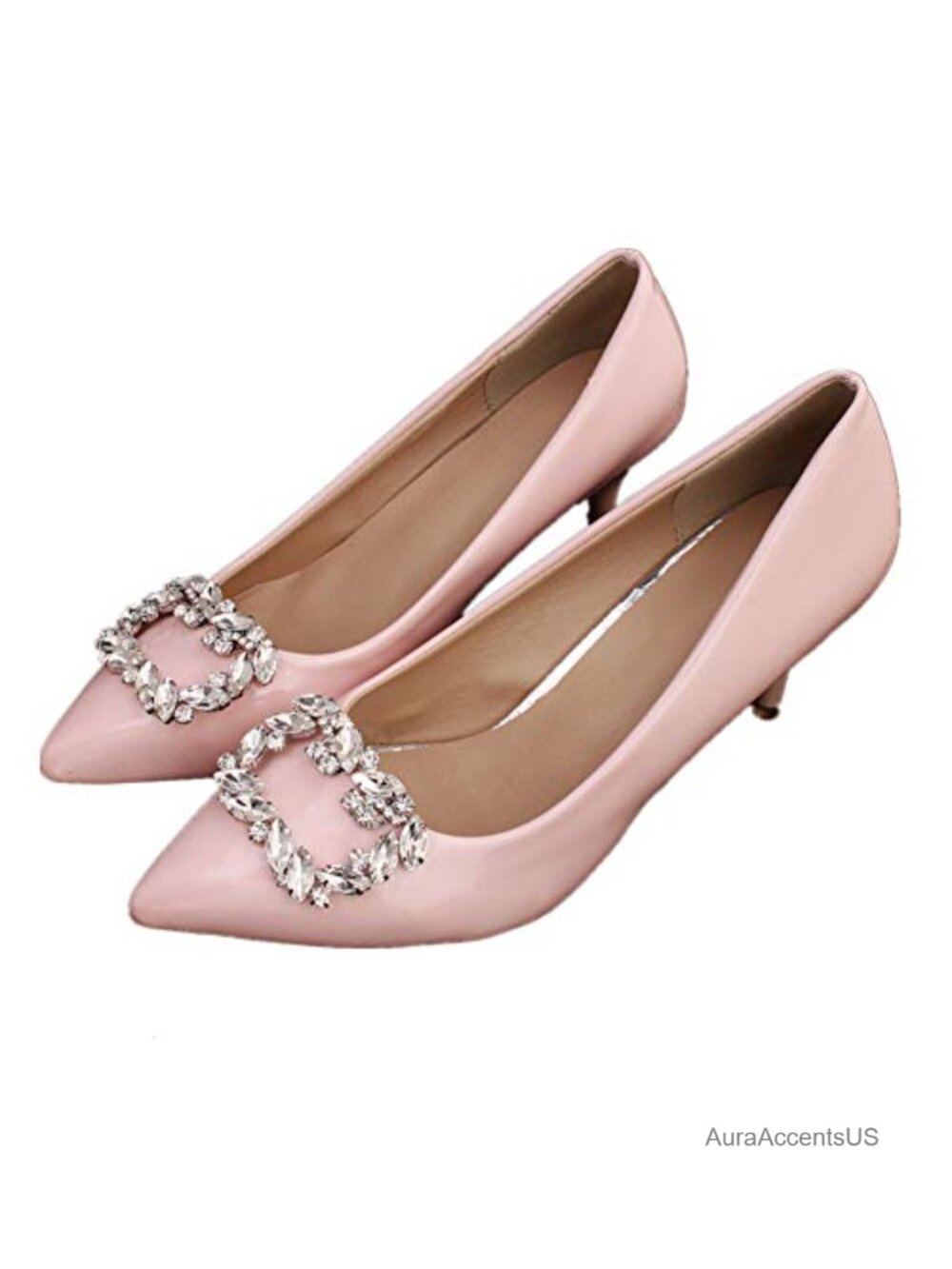 Rhinestone Shoe Clips Bridal Wedding Shoe Clips Decorative Buckle Accessories